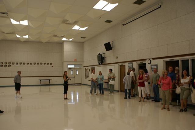 Another shot of the band room.